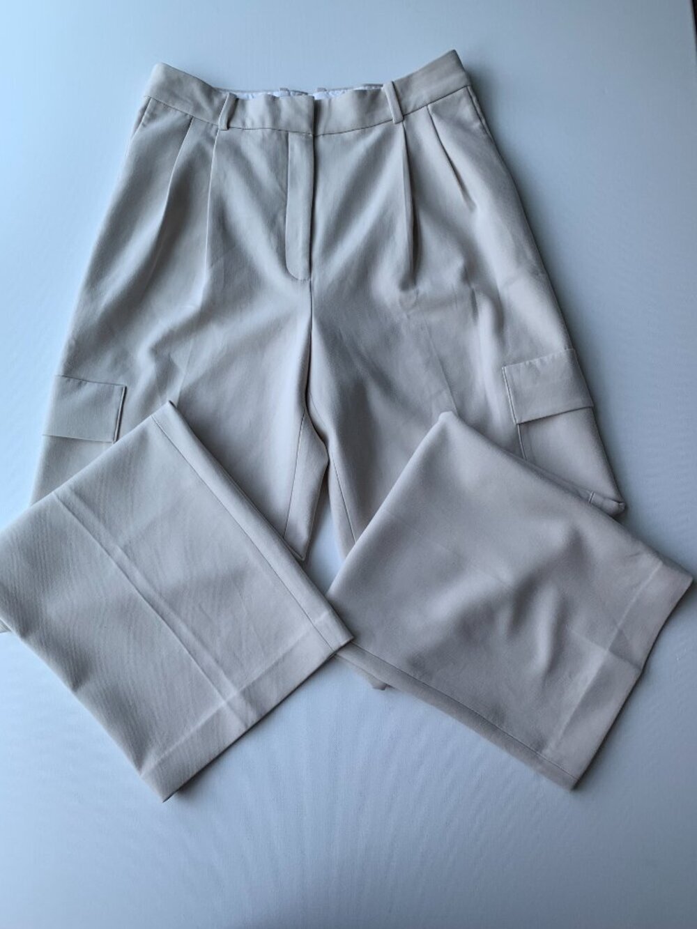 Babaton Spotlight Cargo Pant Wide Leg High Rise Pant size 10 - Picture 6 of 13